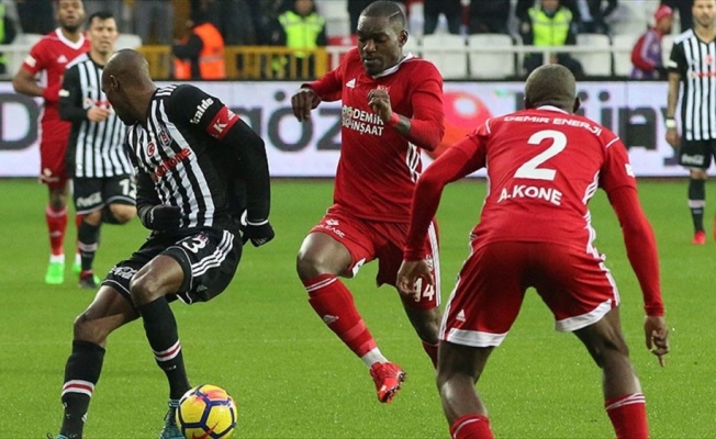 Beşiktaş Sivas'ta kayıp