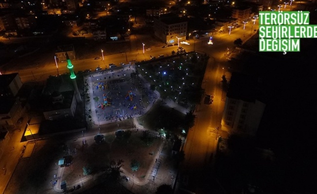 İdil'in çehresi belediyenin çalışmalarıyla yenileniyor