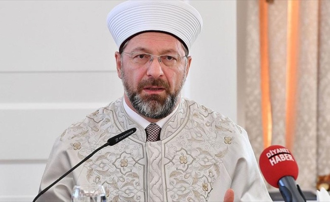 Diyanet İşleri Başkanı Erbaş: Askerlerimize dua konumundayız