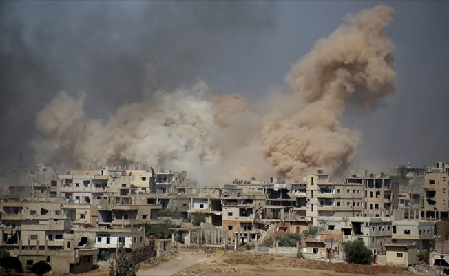 Suriye'de 2017'de 900'e yakın 'sivil hayati tesis' bombalandı