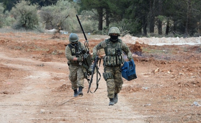 Burseya Dağı patlayıcılardan arındırılıyor