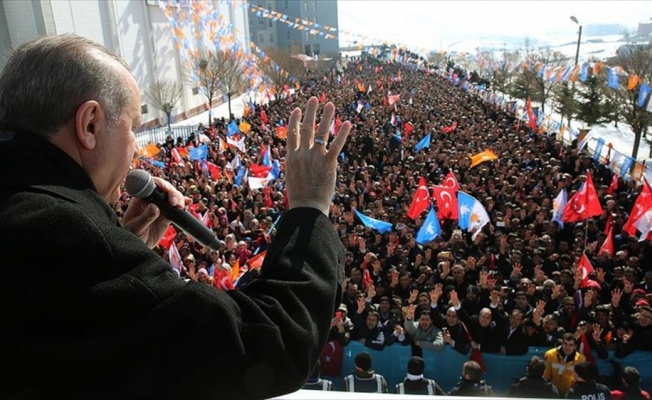 Cumhurbaşkanı Erdoğan: Afrin'e doğru ilerliyoruz, az kaldı