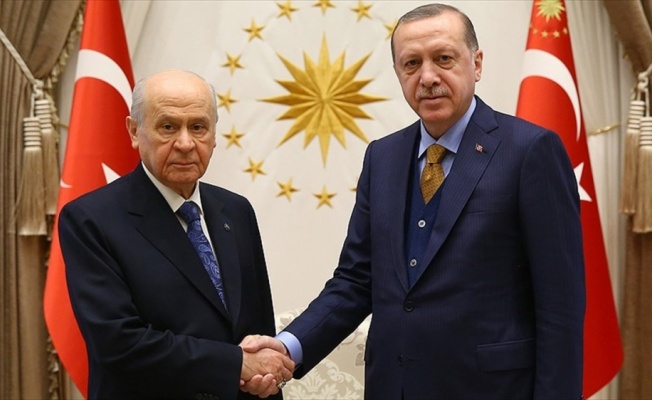 Cumhurbaşkanı Erdoğan ile Bahçeli telefonda görüştü