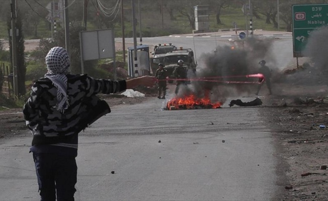 İsrail askerleri Batı Şeria'daki gösterilere müdahale etti