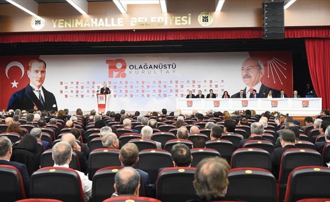 CHP'nin 19. Olağanüstü Kurultayı ikinci gün çalışmaları başladı