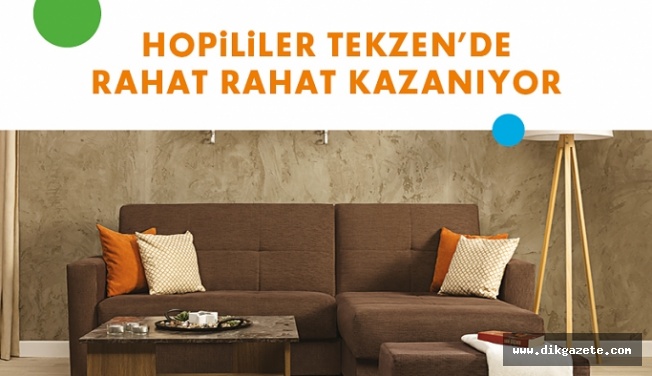 Hopililer Tekzen’de kazanıyor