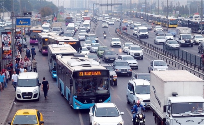 İstanbul'daki araçlar 6 ilçeden fazla yer kaplıyor