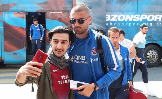 Trabzonspor kafilesi İstanbul'a gitti