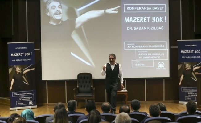 AA Yönetim Kurulu Başkan Vekili Dr. Kızıldağ'dan 'Mazeret Yok' konferansı