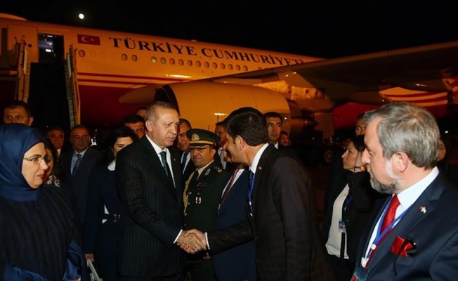 Cumhurbaşkanı Erdoğan Özbekistan'da