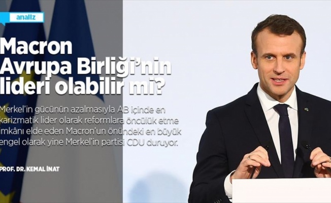 Macron Avrupa Birliği’nin lideri olabilir mi?