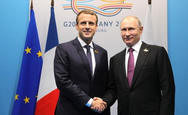 Macron ve Putin telefonda Suriye'yi görüştü