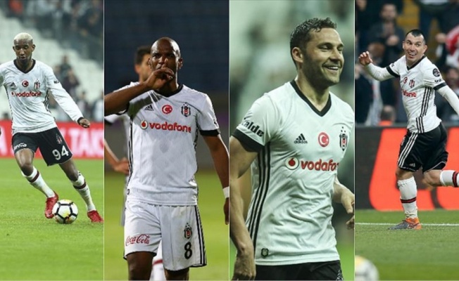 Beşiktaş'ta sezona damga vuran oyuncular