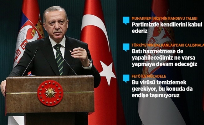 Erdoğan'dan İnce'nin randevu talebine cevap