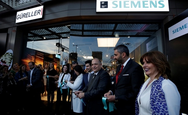 Siemens'in Çin'den sonra dünyadaki ikinci “deneyim“ mağazası Ankara'da açıldı