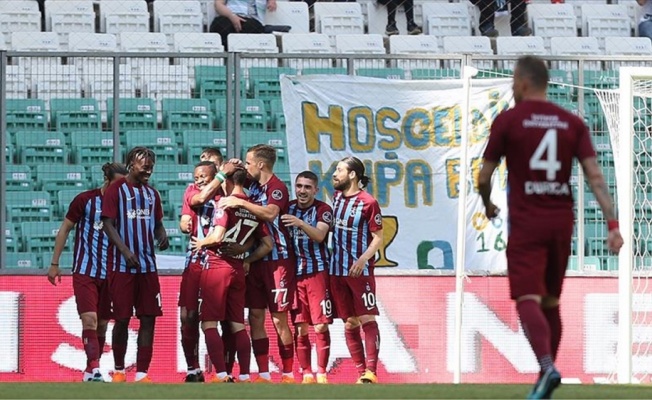 Trabzonspor deplasmanda galip