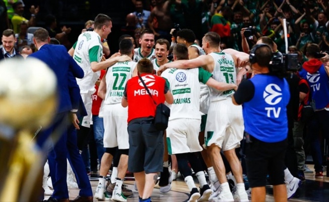 Zalgiris, Avrupa üçüncüsü oldu