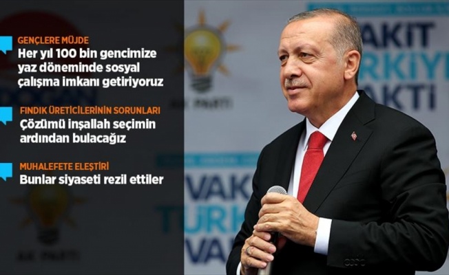 Erdoğan'dan üniversite öğrencilerine müjde