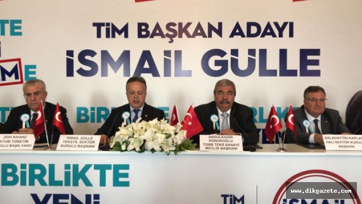 İsmail Gülle, TİM Başkan adaylığını açıkladı