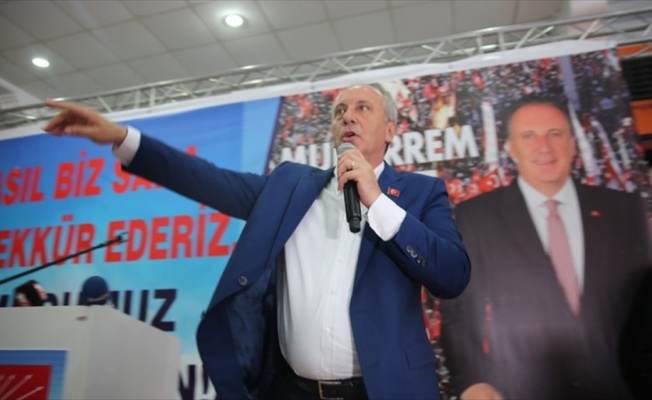 Muharrem İnce: 9 Eylül'de bir kampanya başlatacağı