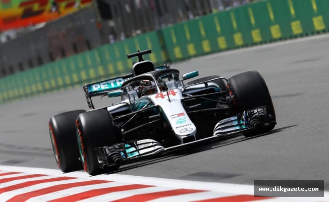 Vettel kaza yaptı, Hamilton kazandı