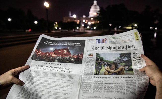 Washington Post'ta tam sayfa FETÖ uyarısı