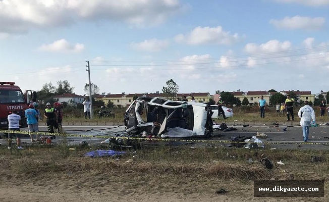 Sakarya&#039;da feci kaza