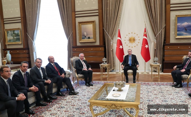TÜSİAD'dan Cumhurbaşkanı Erdoğan’a ziyaret