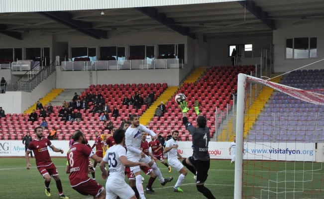 Afyonspor Elazığspor'a mağlup oldu.