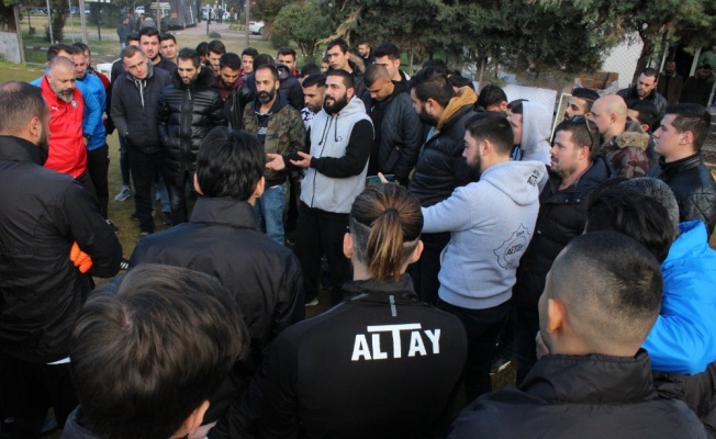 Altay’ın kötü gidişine taraftarlardan tepki