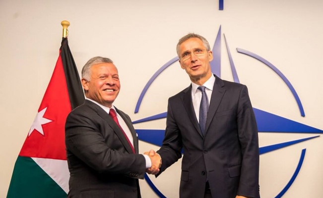 Stoltenberg, Ürdün Kralı Abdullah ile görüştü