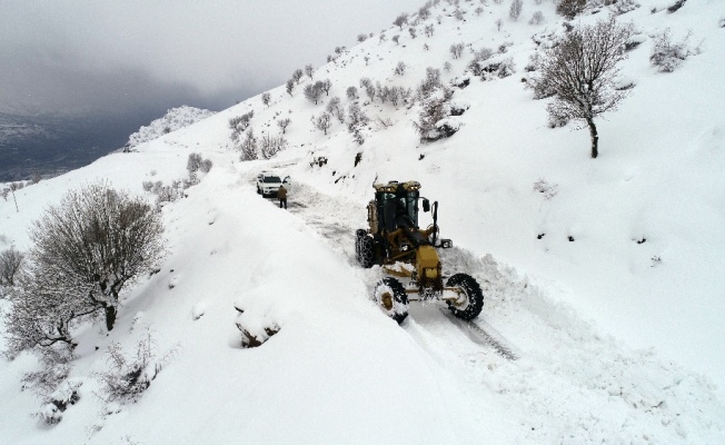 315 köy ve mezra yolu ulaşıma kapandı