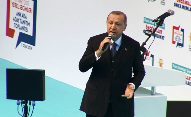 Erdoğan aday tanıtım toplantısında konuştu: Ankara'da yeni bir değişim...