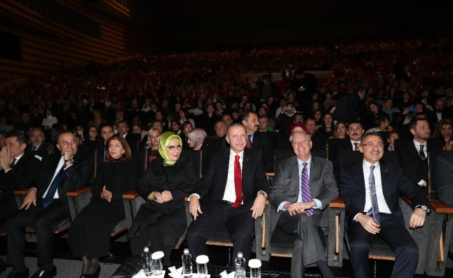 Cumhurbaşkanı Erdoğan, Fazıl Say konserine katıldı