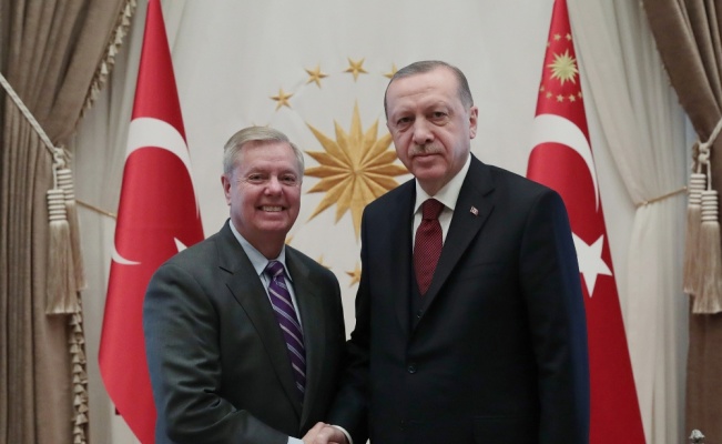 Erdoğan, ABD’li Senatör Graham’ı kabul etti