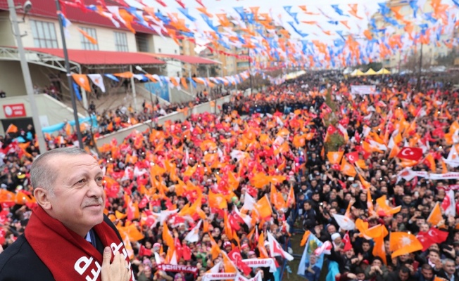 Erdoğan Gaziantep’te halka seslendi