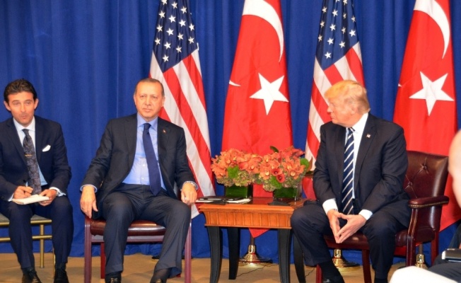 Erdoğan Trump ile Münbiç’i görüştü