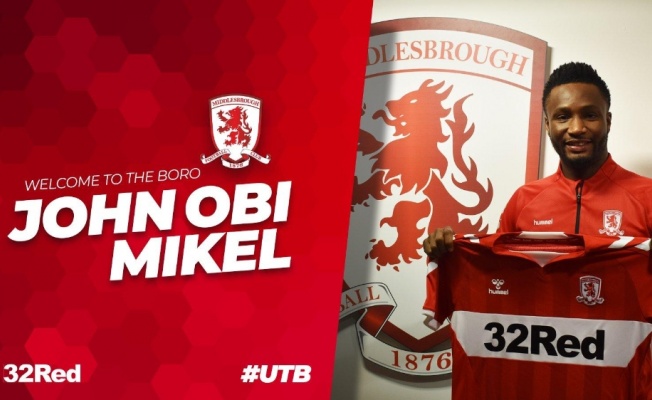 John Obi Mikel Middlesbrough’da