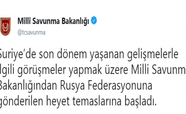 Rusya’ya giden heyet temaslarına başladı