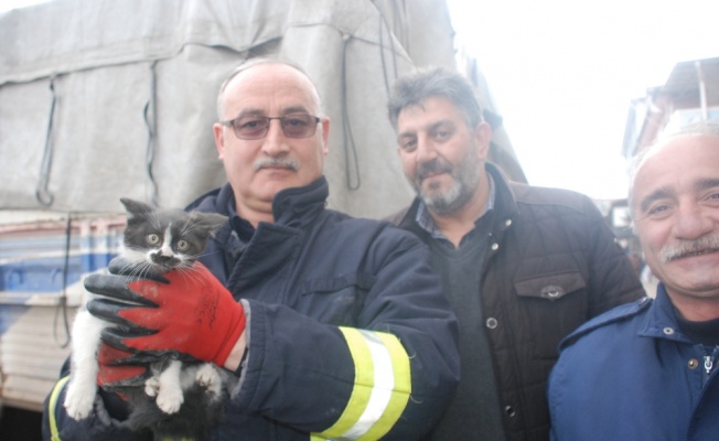 Şoförün dikkati sayesinde kurtuldu