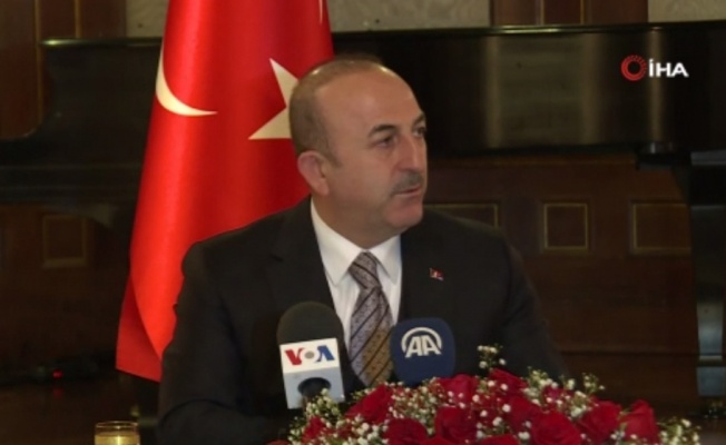 Çavuşoğlu’ndan ABD’de önemli açıklamalar