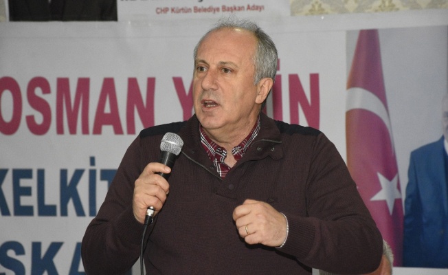 CHP’li Muharrem İnce Gümüşhane’de partililer ile buluştu