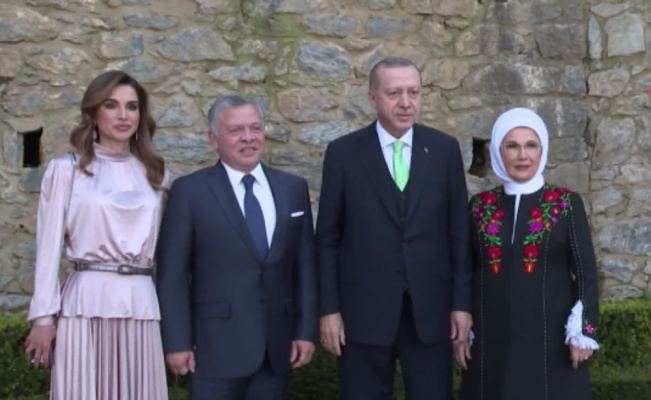 Erdoğan, Ürdün Kralı 2. Abdullah ile bir araya geldi