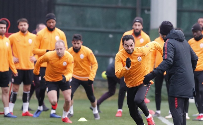 Galatasaray Trabzonspor maçı hazırlıklarını tamamladı