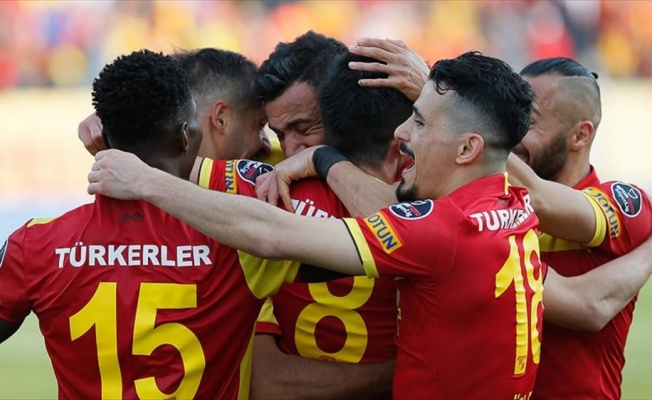 Göztepe sahasında galip