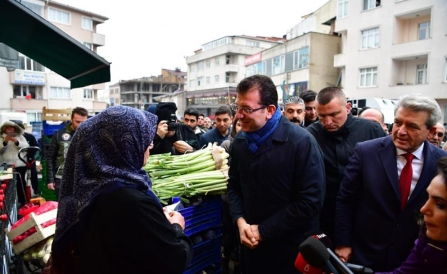 İmamoğlu’na şiirli karşılama