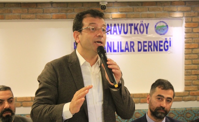 İmamoğlu’ndan Arnavutköy’deki derneklere ziyaret