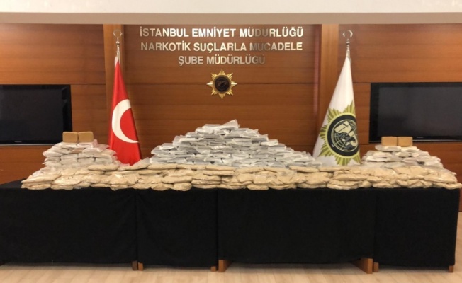 İstanbul’da 280 kilo eroin ele geçirildi