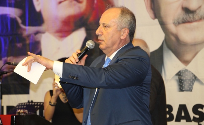 Muharrem İnce’den ‘Tunç Soyer’ çıkışı