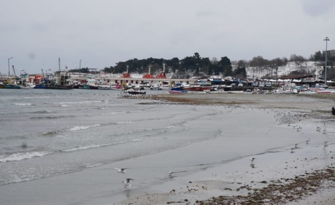 Tekirdağ’da deniz 30 metre çekildi